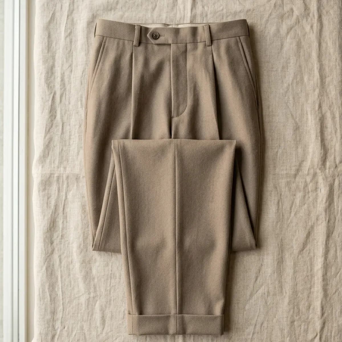 Pleated Trousers